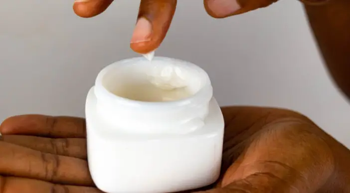 moisturizer jar