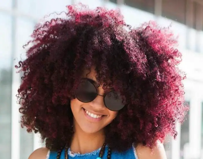burgundy hair color 