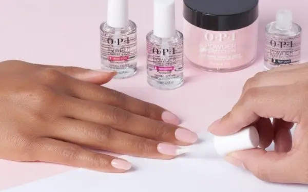 how to apply dip powder nails