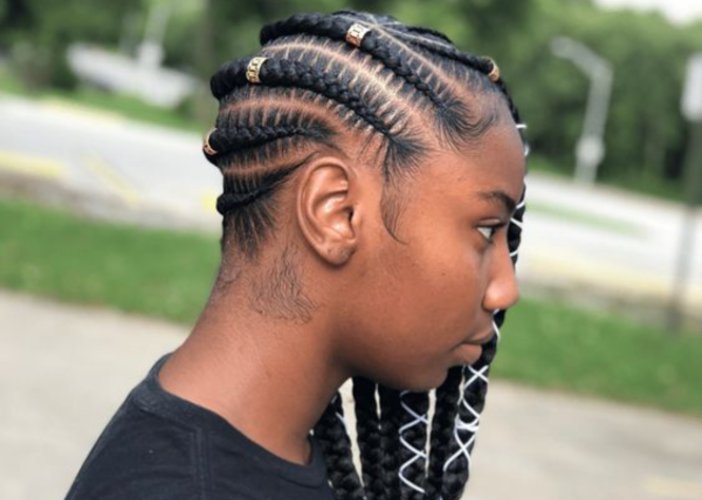 medium lemonade braids