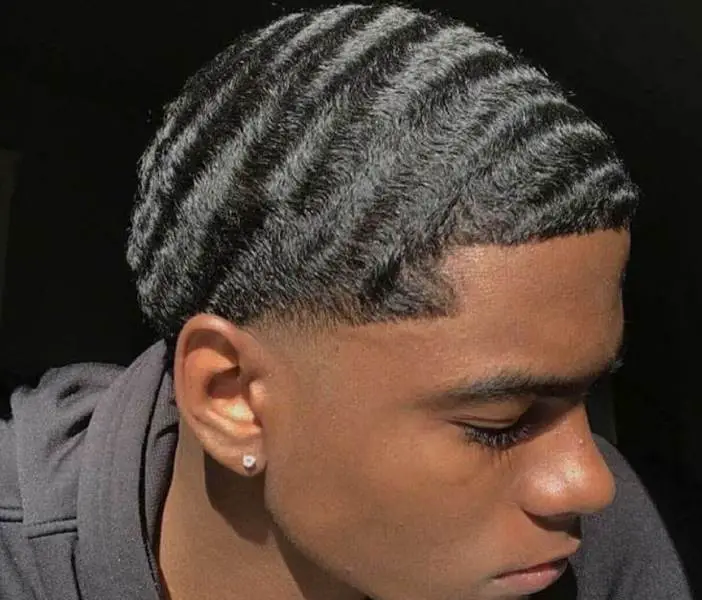 waves haircut