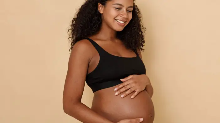 beautiful pregnant woman