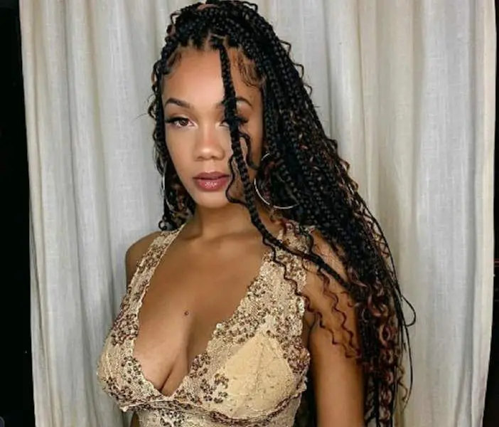 bohemian knotless braids