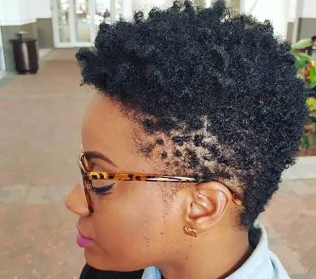 short natural haircuts for black females