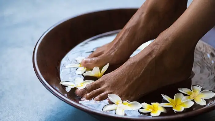 how to cure dry feet