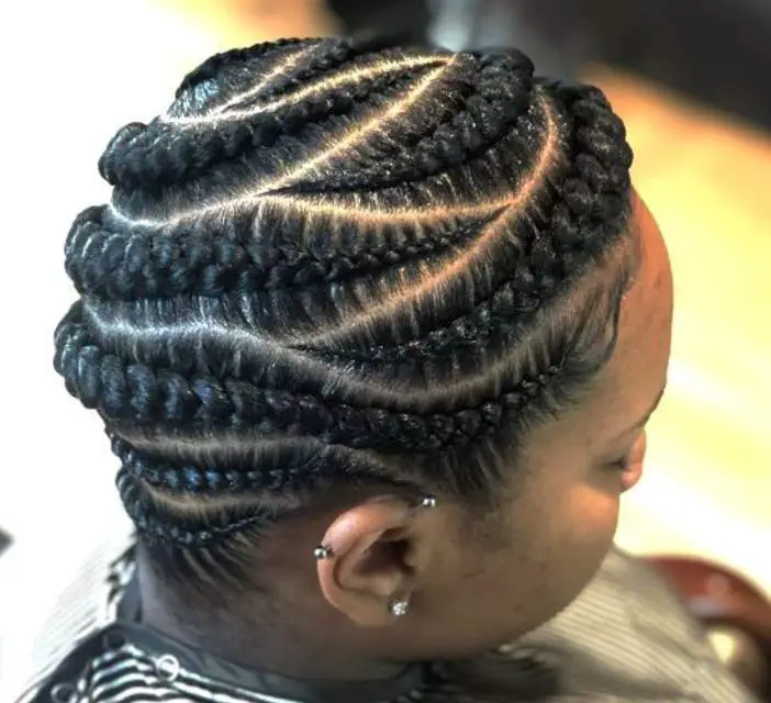 zigzag braids