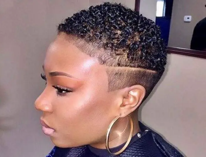 short natural haircuts for black females