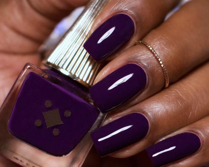 purple nails