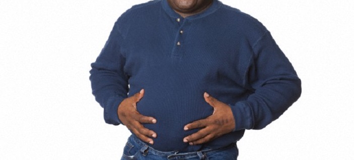 black man with fat belly africana fashion