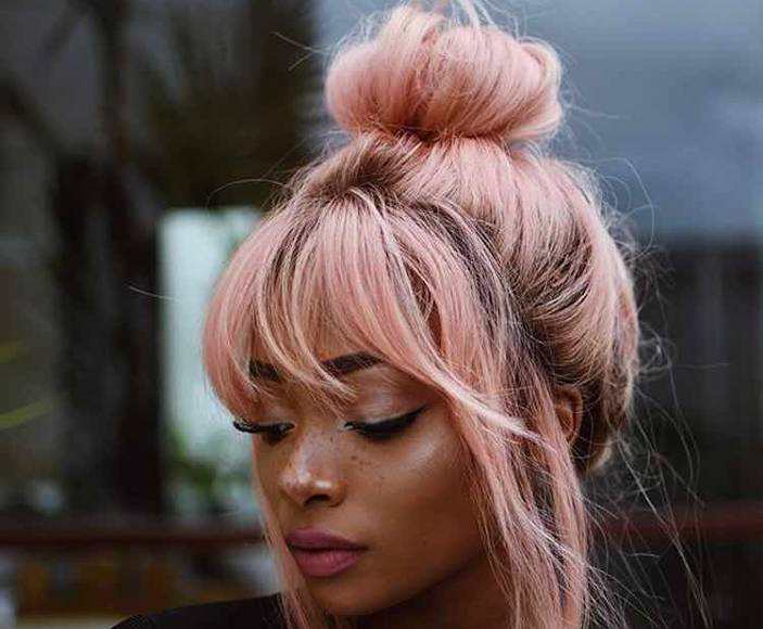 best hair color for brown skin