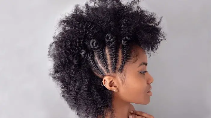 styling afro hair