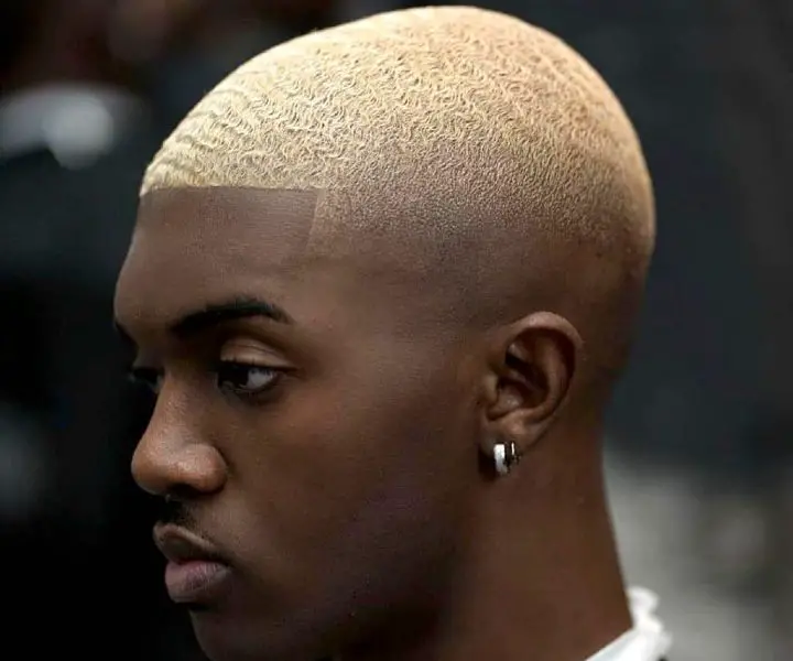 blonde fade