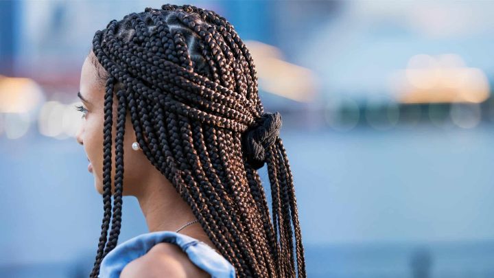 how to style box braids -africana fashion