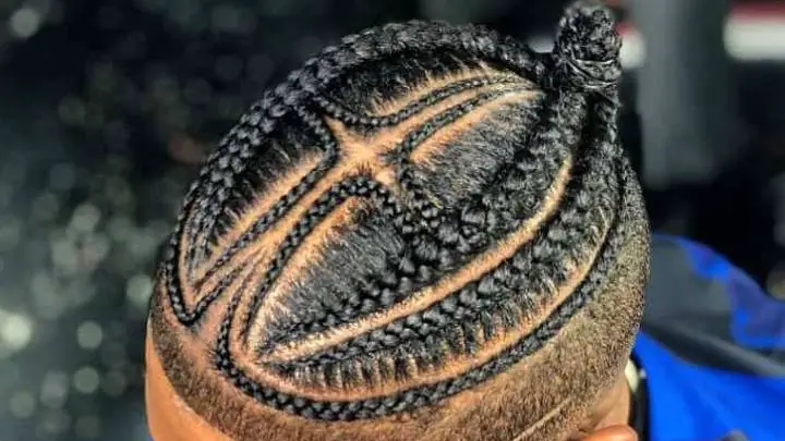 Man with dreadlocks hairstyle for rastafarian Vector Image