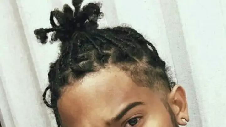 braided ponytail for black men
