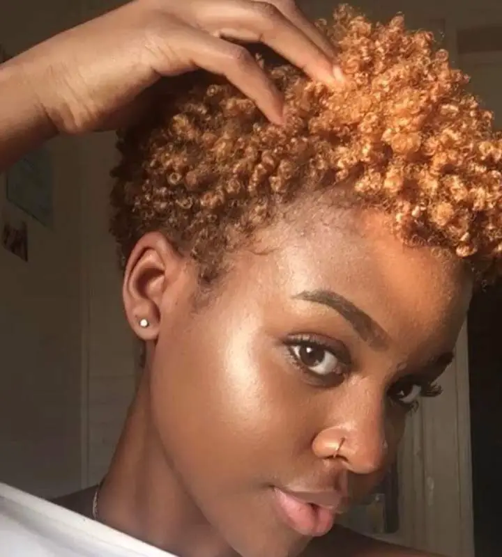 honey blonde short hair color