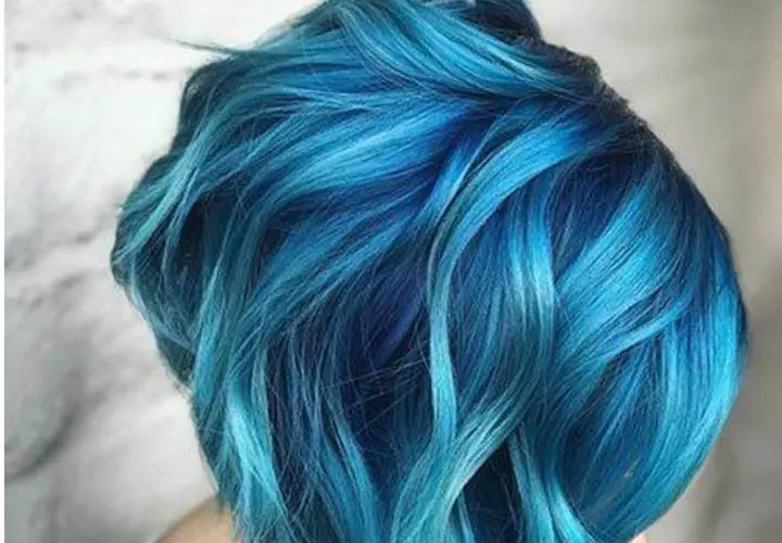 mermaid short hair color
