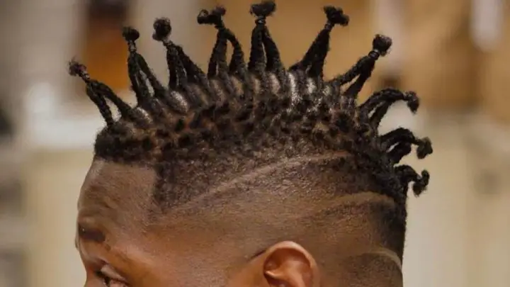 mohawk braids for black men