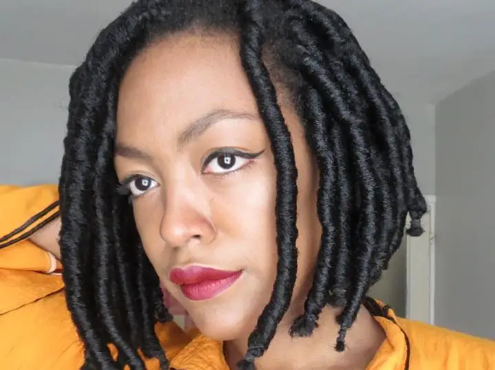 short faux locs