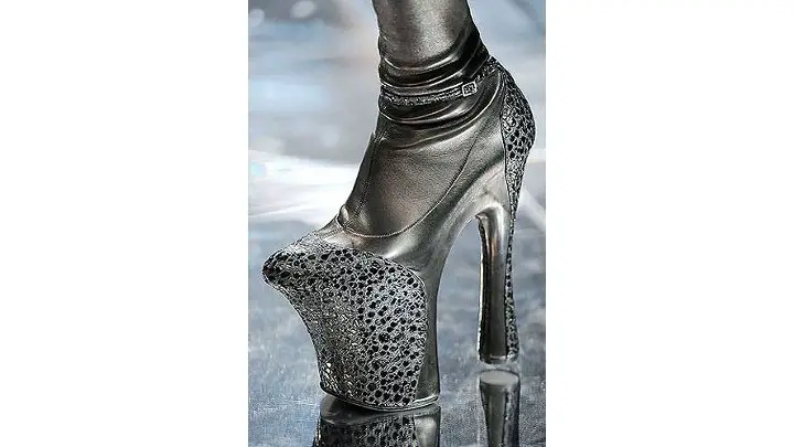 Alexander McQueen platform boots