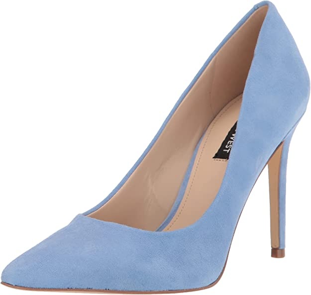 blue what-color-heels-go-with-a-white-dress-africana-fashion