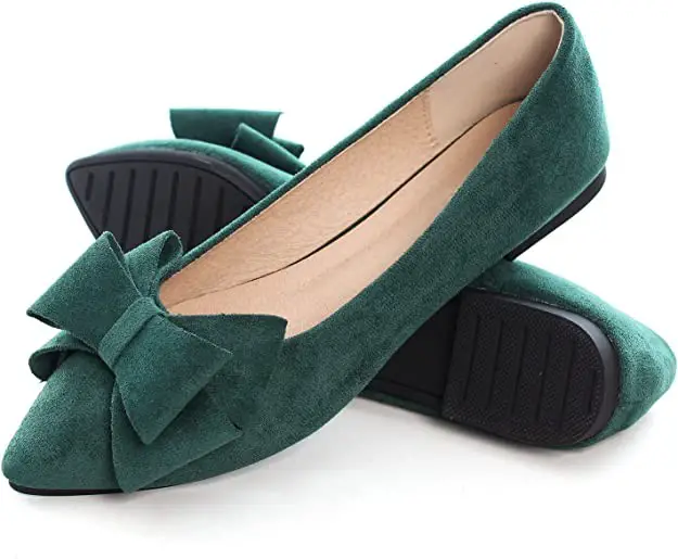 green shoe