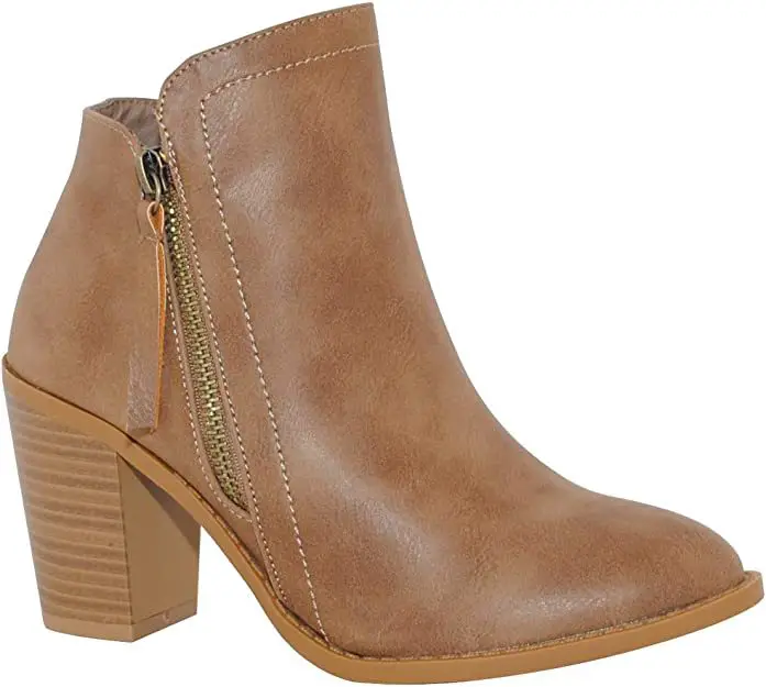 light brown boot