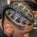 braids with design - braids hairstyles for men